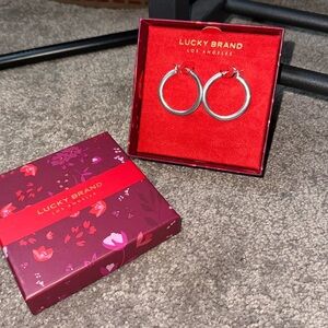 Lucky Brand Hoop Earrings